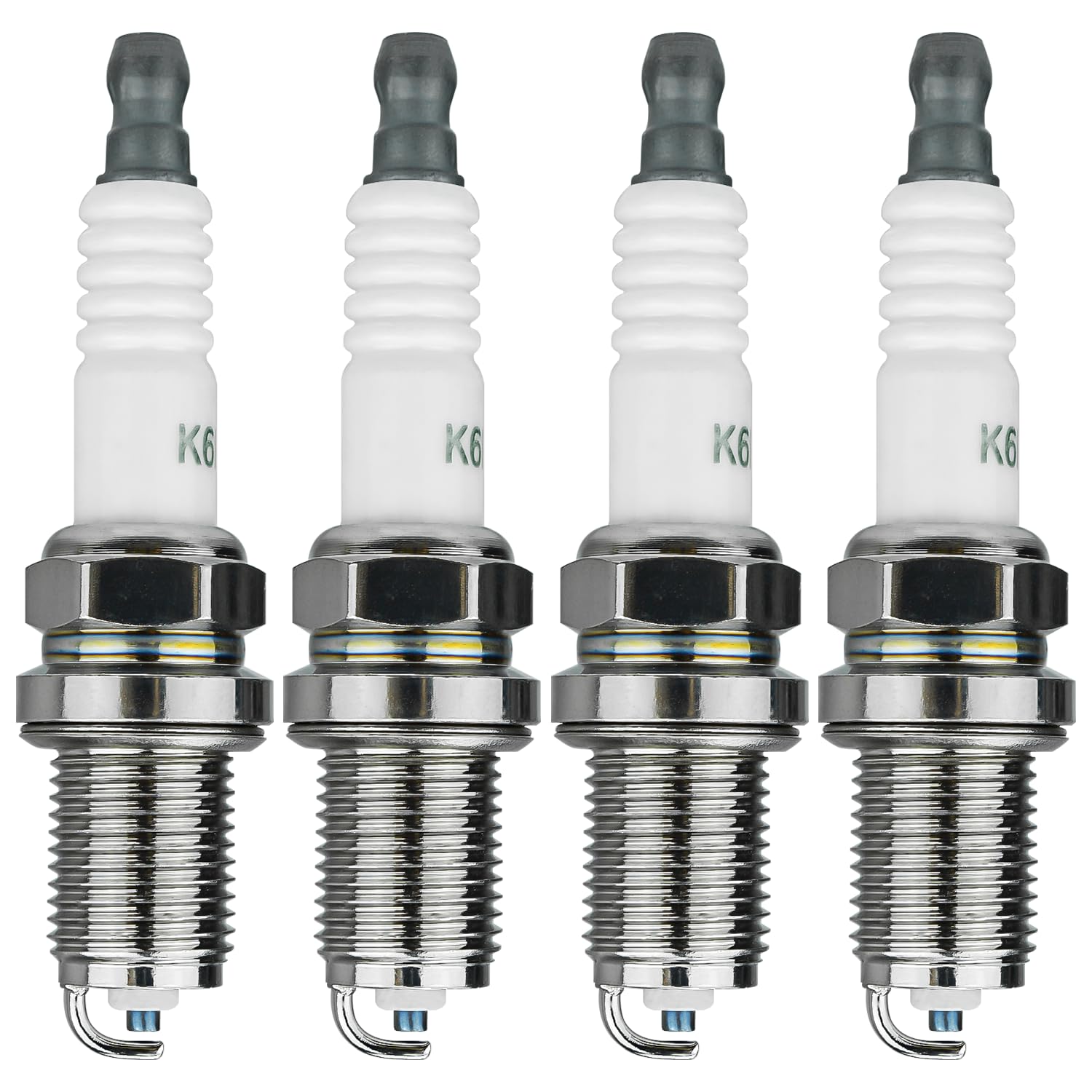 Eopzol BKR5E 4-pack spark plugs ready for replacement