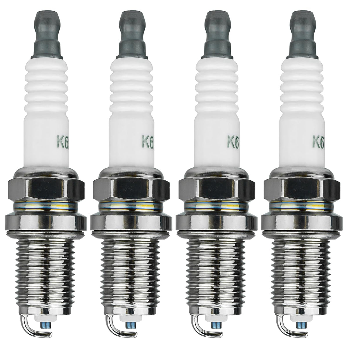 Eopzol BKR5E 4-pack spark plugs ready for replacement