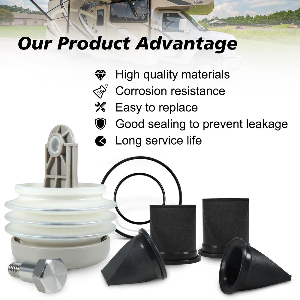 EOQIFJM small o-ring shown, compact sealing solution for Vacuflush components