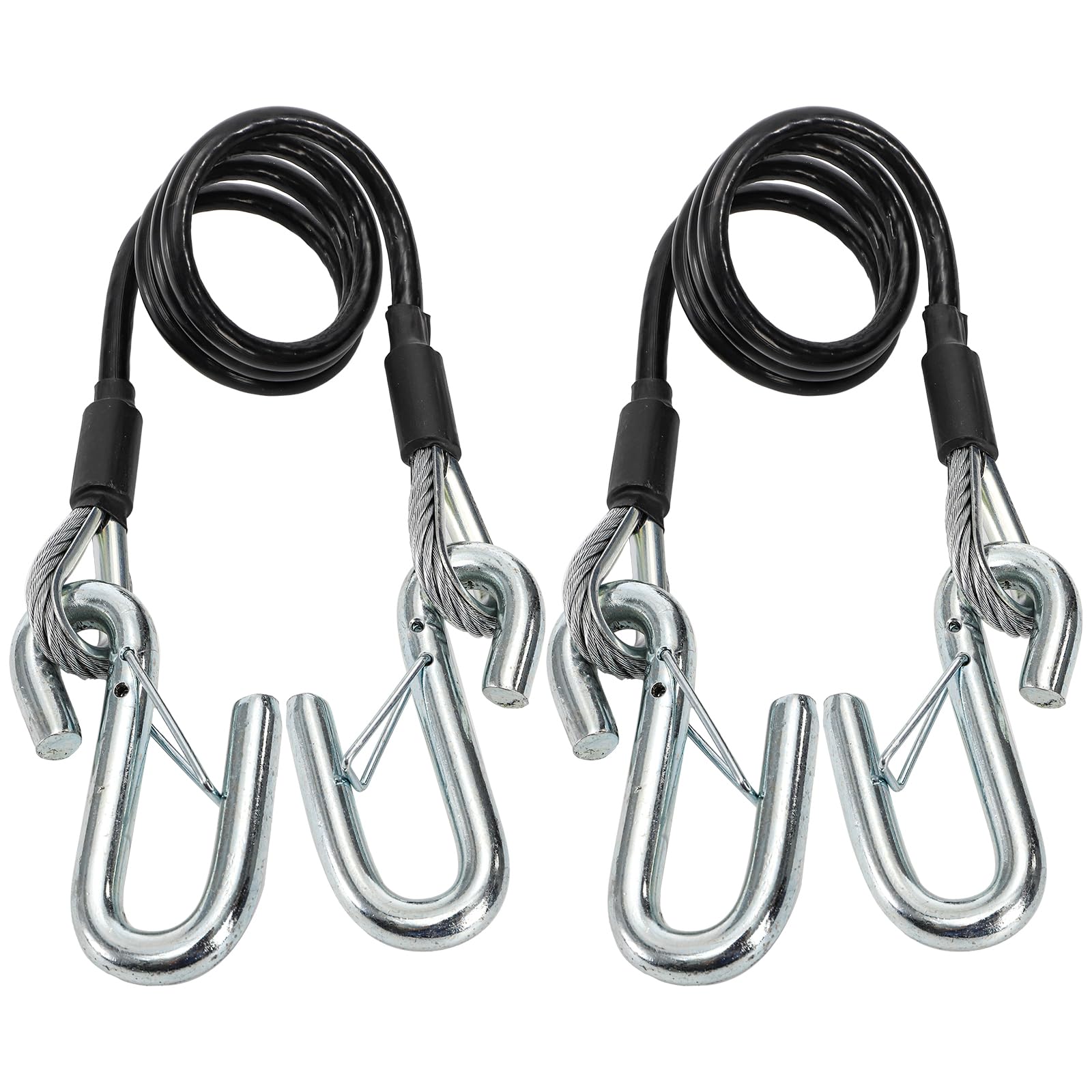 Eorbow self-coiling design keeps cables tidy during towing