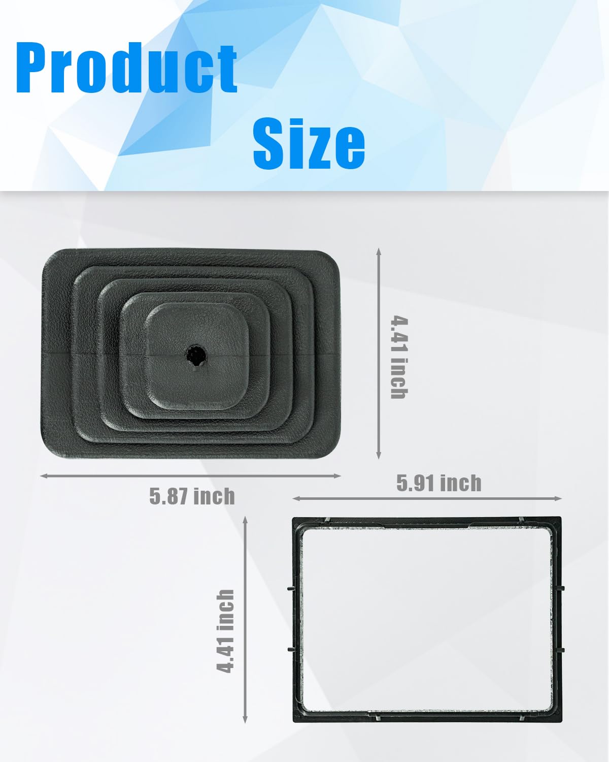 eosorssa rubber ABS material detail highlights durability for long-term vehicle use.