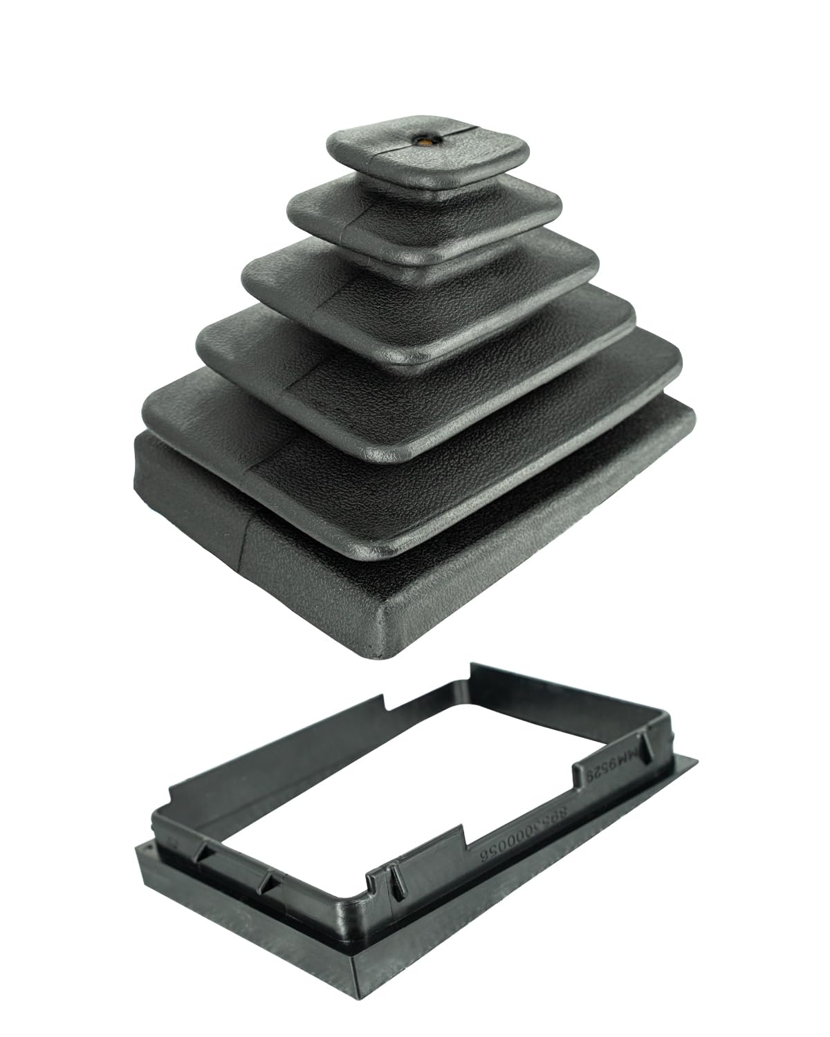 eosorssa shifter boot for Jeep TJ protects gearbox interior from dust.