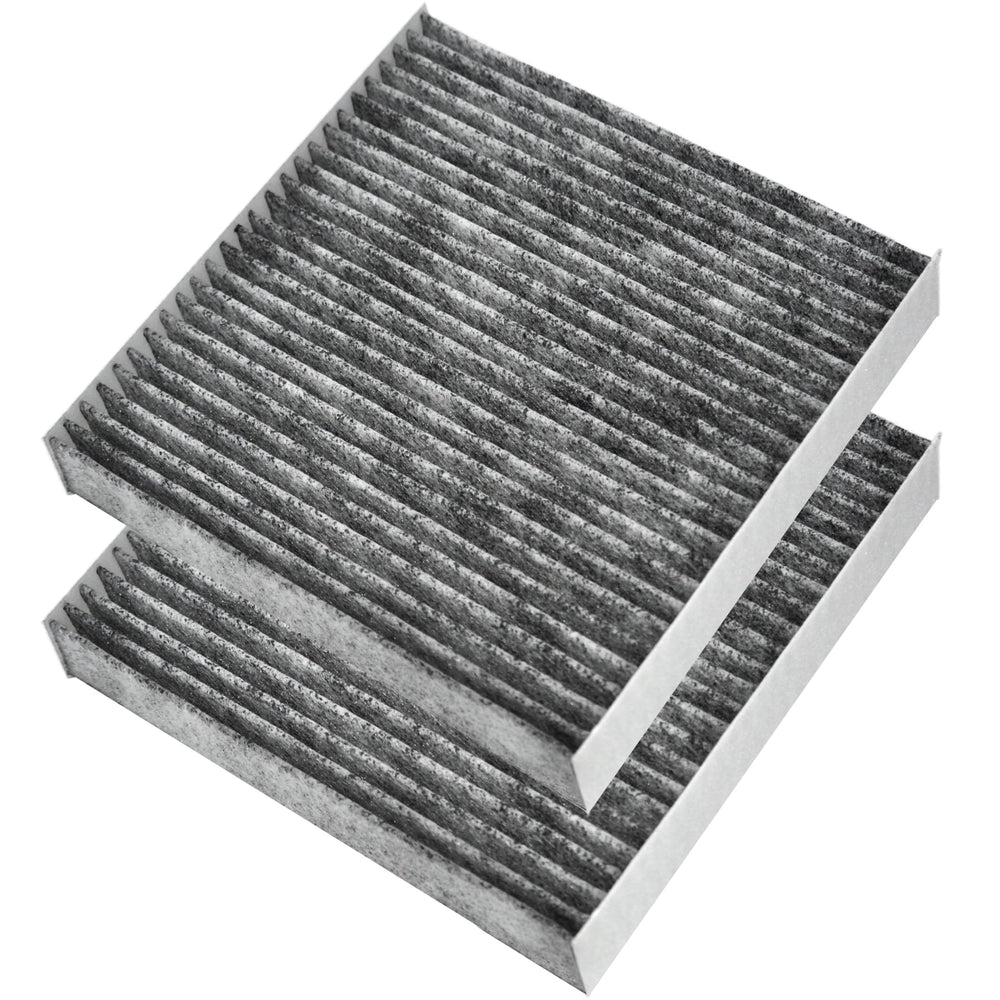 Cross-section of EPAuto CP182 filter-media showing carbon layer for filtration.