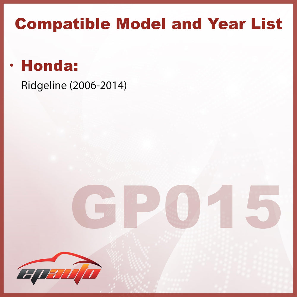 EPAuto GP015 installed in Honda Ridgeline 2006–2014 improves intake airflow