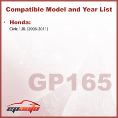 EPAuto GP165 packaging shown for Honda Civic replacement