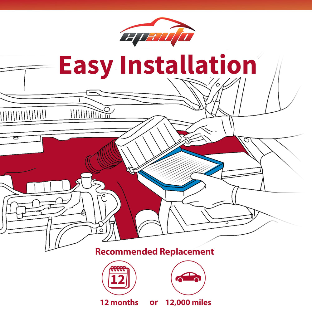 EPAuto GP165 compatibility with FRAM CA10165 highlighted