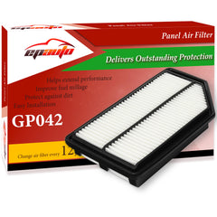 EPAuto GP042 air filter front view for Honda Odyssey improves intake airflow
