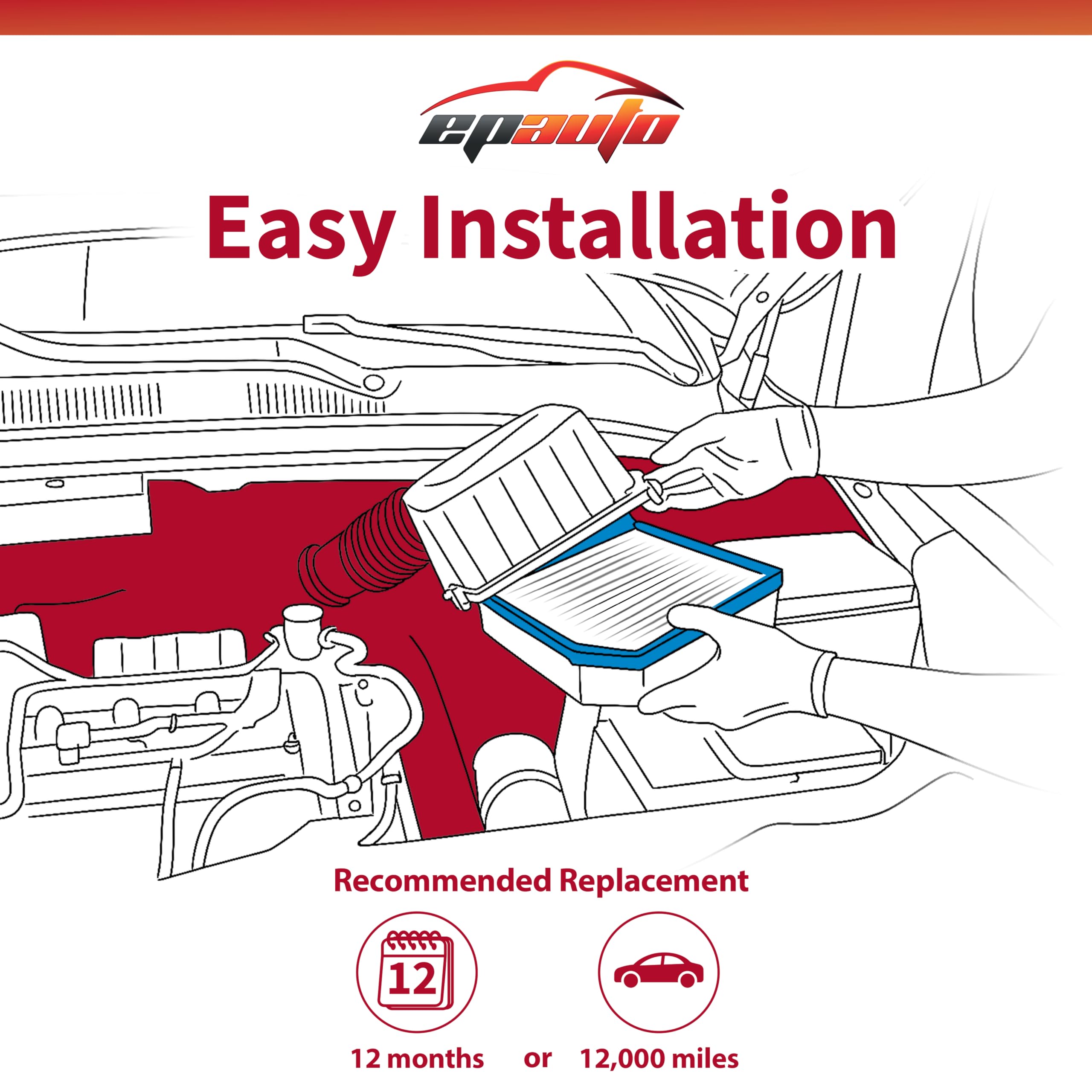 EPAuto GP945 may improve throttle response with cleaner airflow.