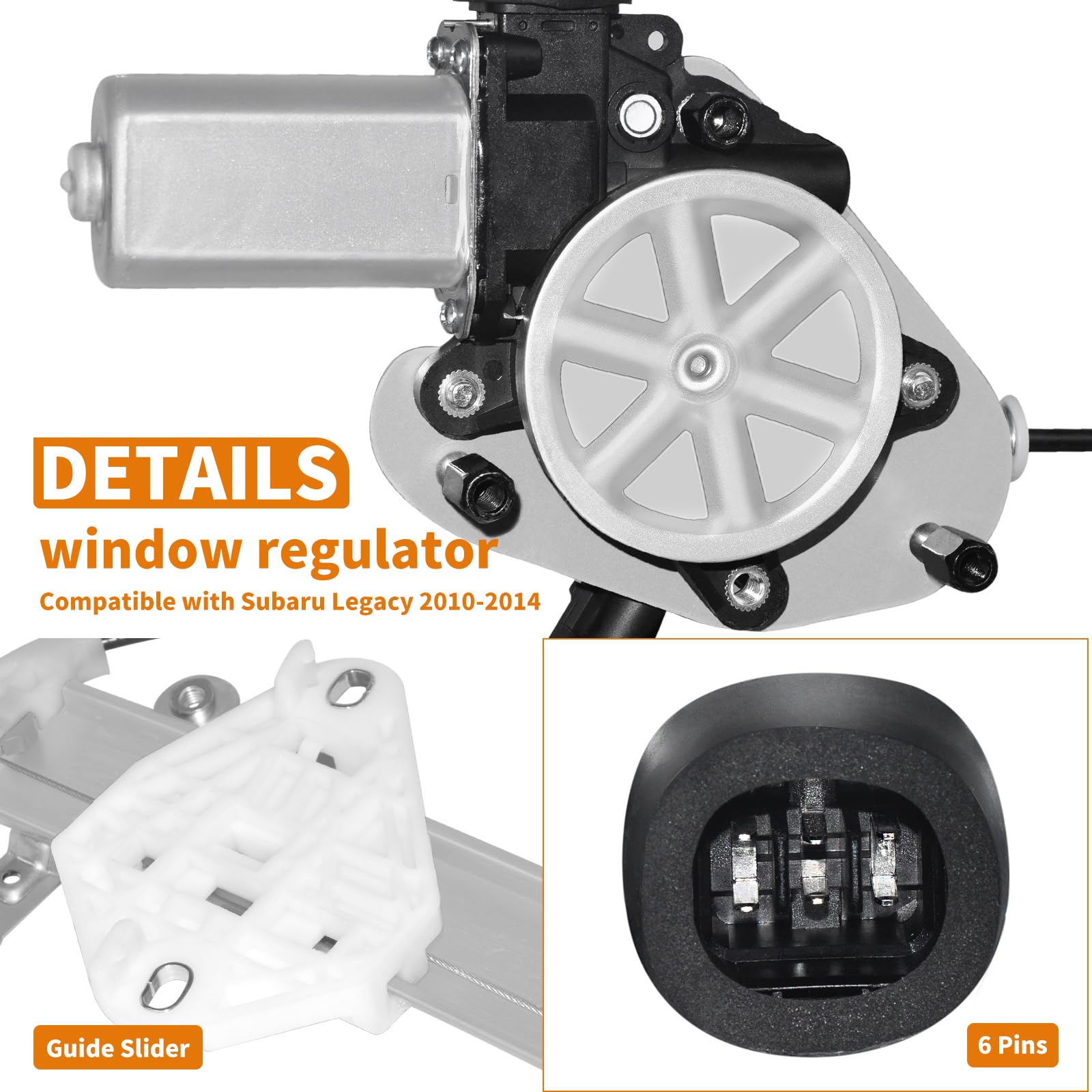 EPChunMi 751-345 regulator motor package image showing OEM-spec replacement