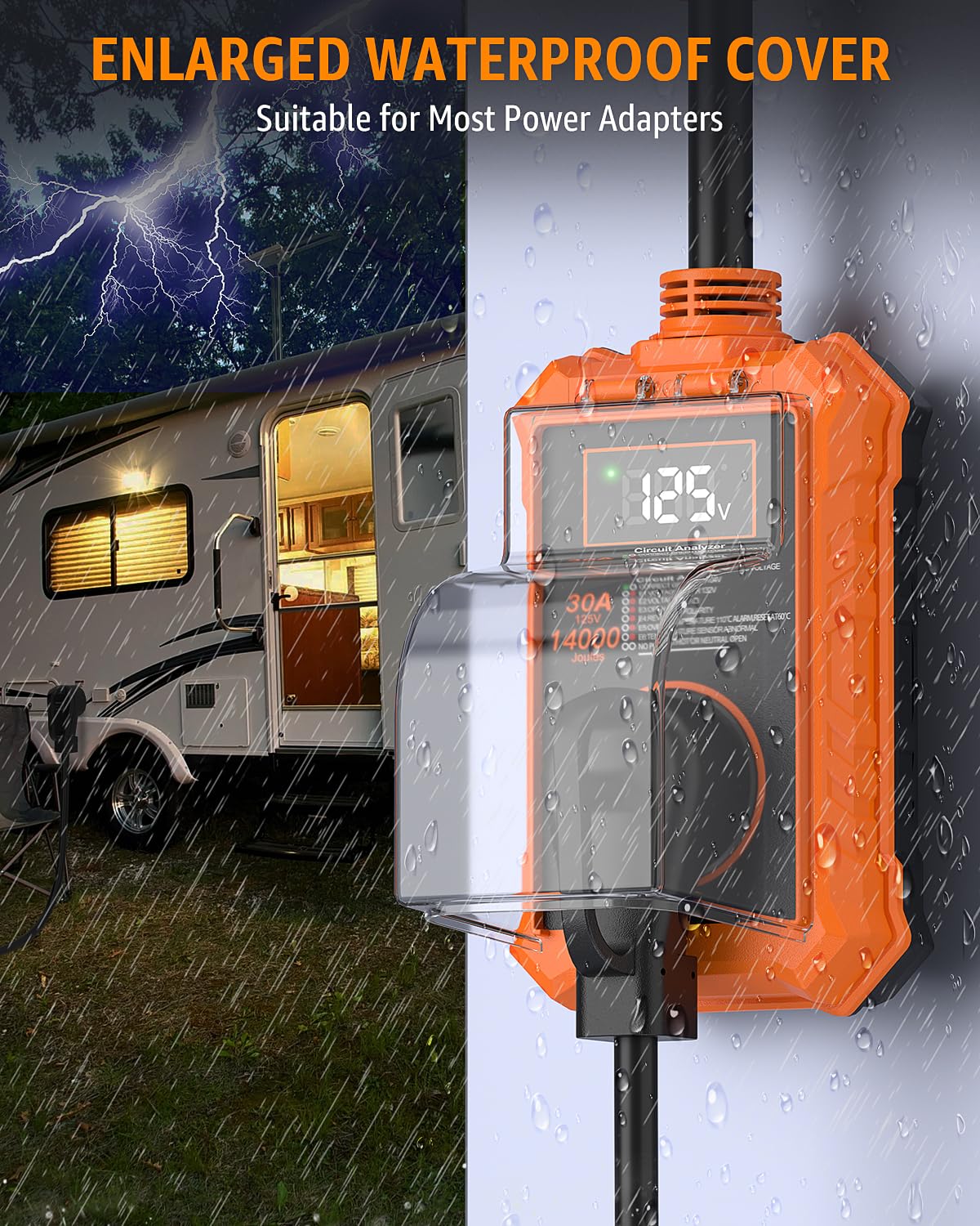 EPLCSE circuit analyzer checks wiring faults before connecting an RV