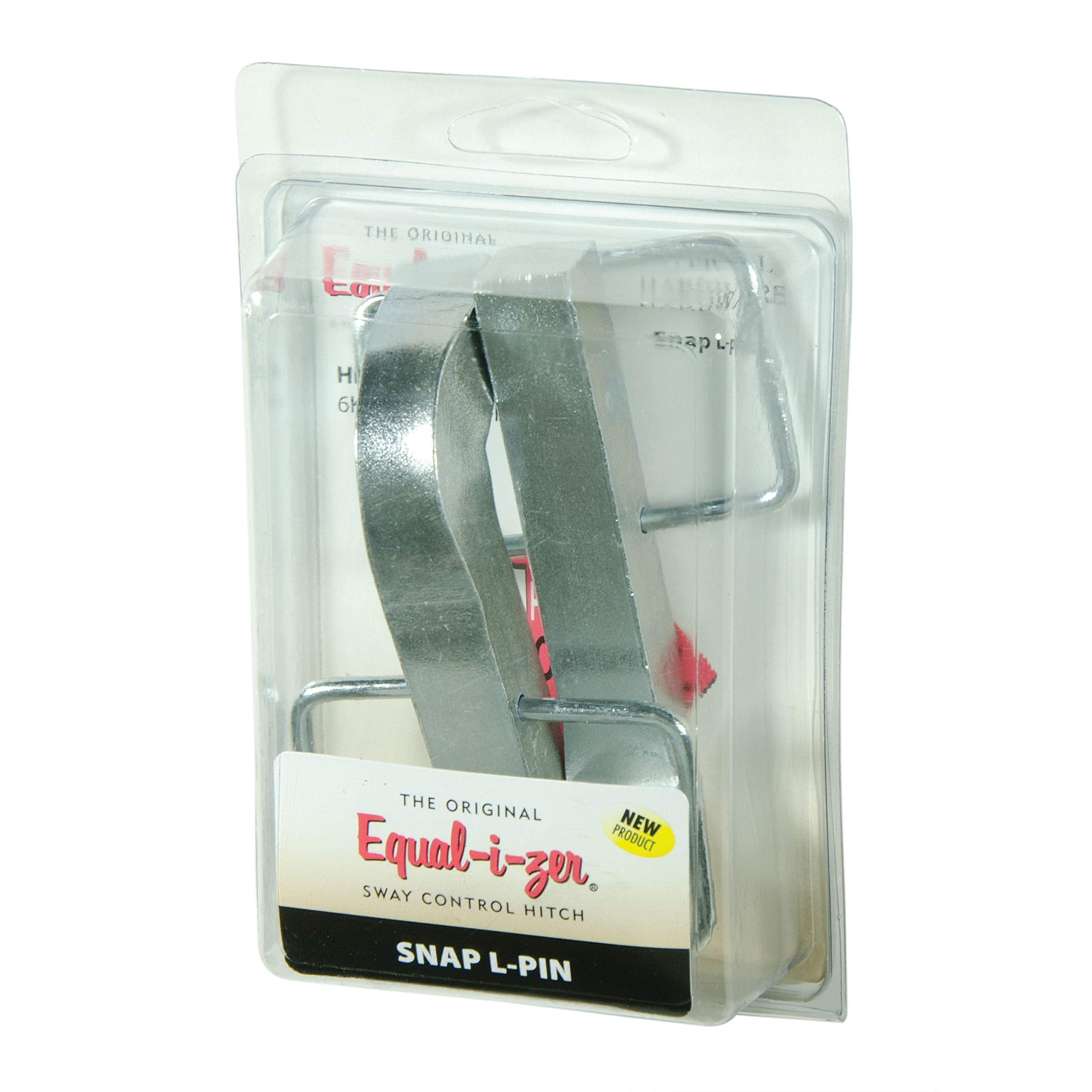 EQUALIZER Snap L-pin packaging highlights universal fit and value.