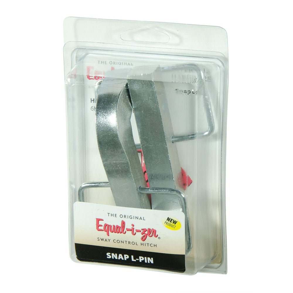 EQUALIZER Snap L-pin packaging highlights universal fit and value.