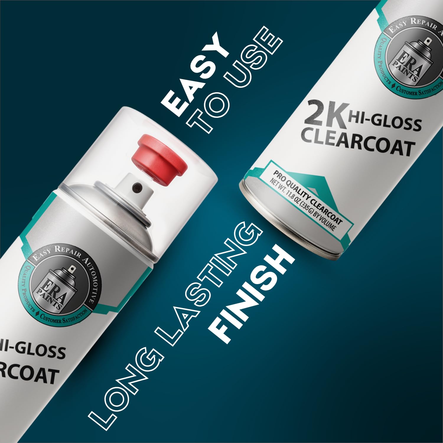 ERA Paints 2K clear coat spray protects paint from fuels and road debris