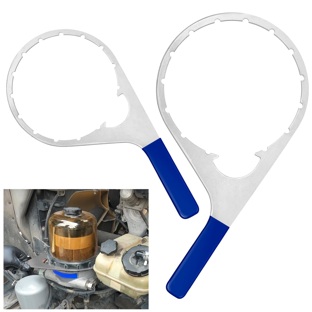 ERETOW 6inch Davco collar wrench for fast filter removal