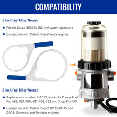 ERETOW Davco fuel water separator removal tools for quick maintenance