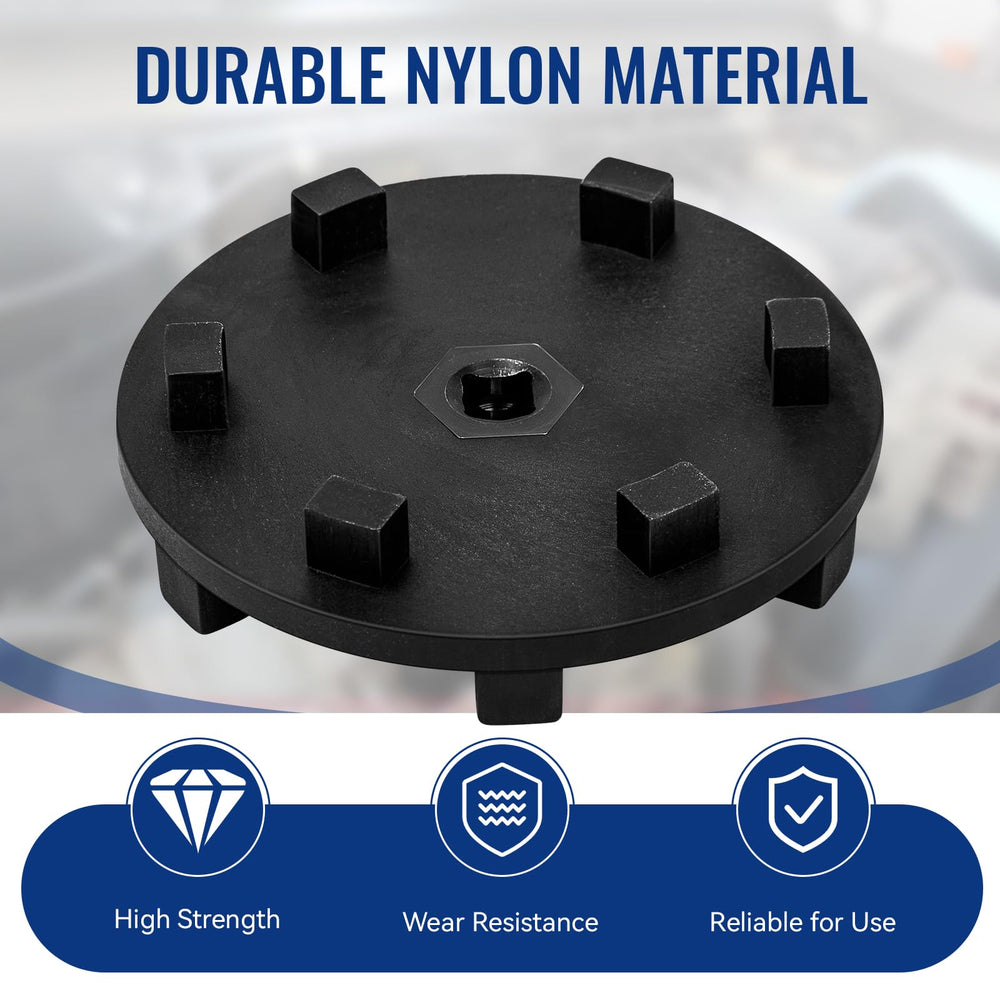 ERETOW 6760 nylon body resists wear and chemicals for frequent use.
