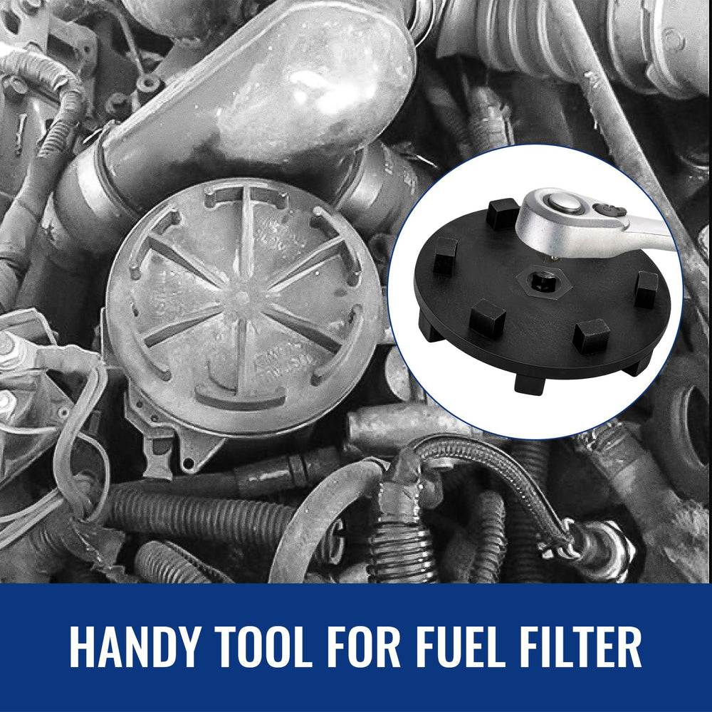 ERETOW 6760 compact tool fits tight engine bays for diesel maintenance.