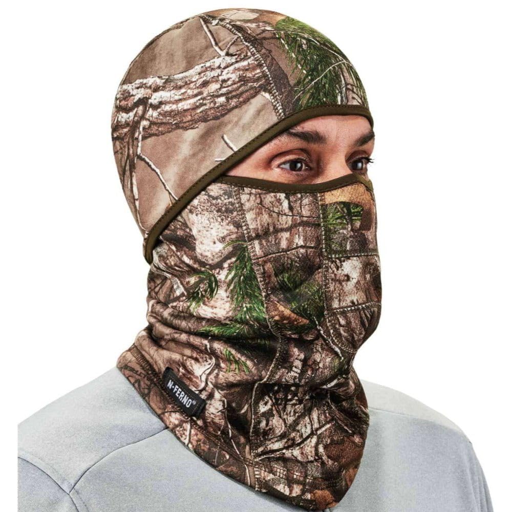 Ergodyne N-Ferno 6823 balaclava full-face wind-resistant camouflage for cold days