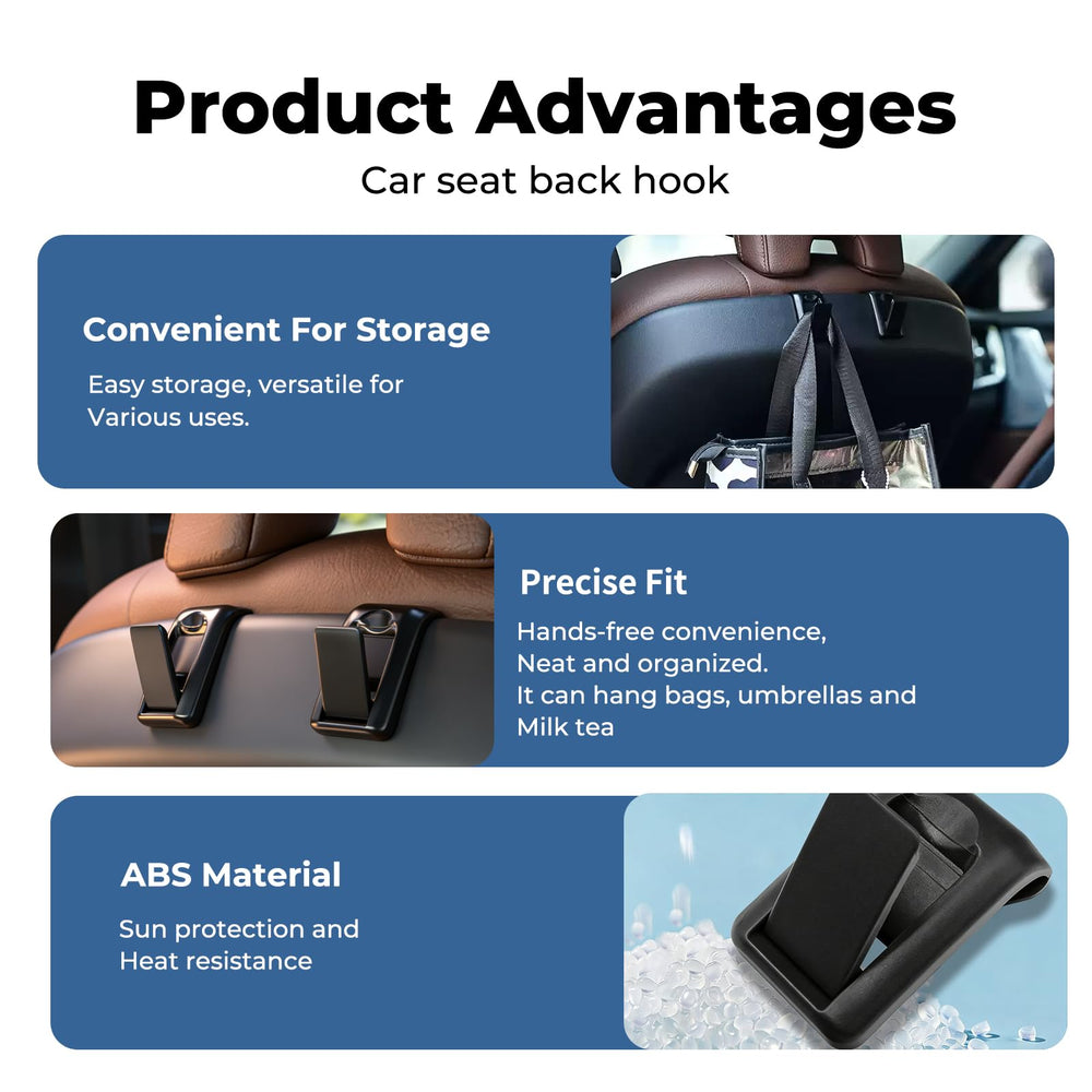 Erivis invisible storage folds flat against seat back for clean look