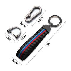 Erivis zinc alloy keyring with polished finish for durability and premium shine