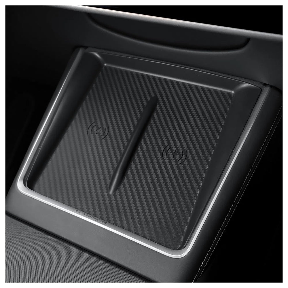 ernica wireless charger silicone cover for Model 3 Highland, anti-slip center console.
