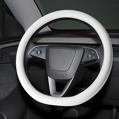 Ernica steering wheel cover universal fit improves grip on long drives