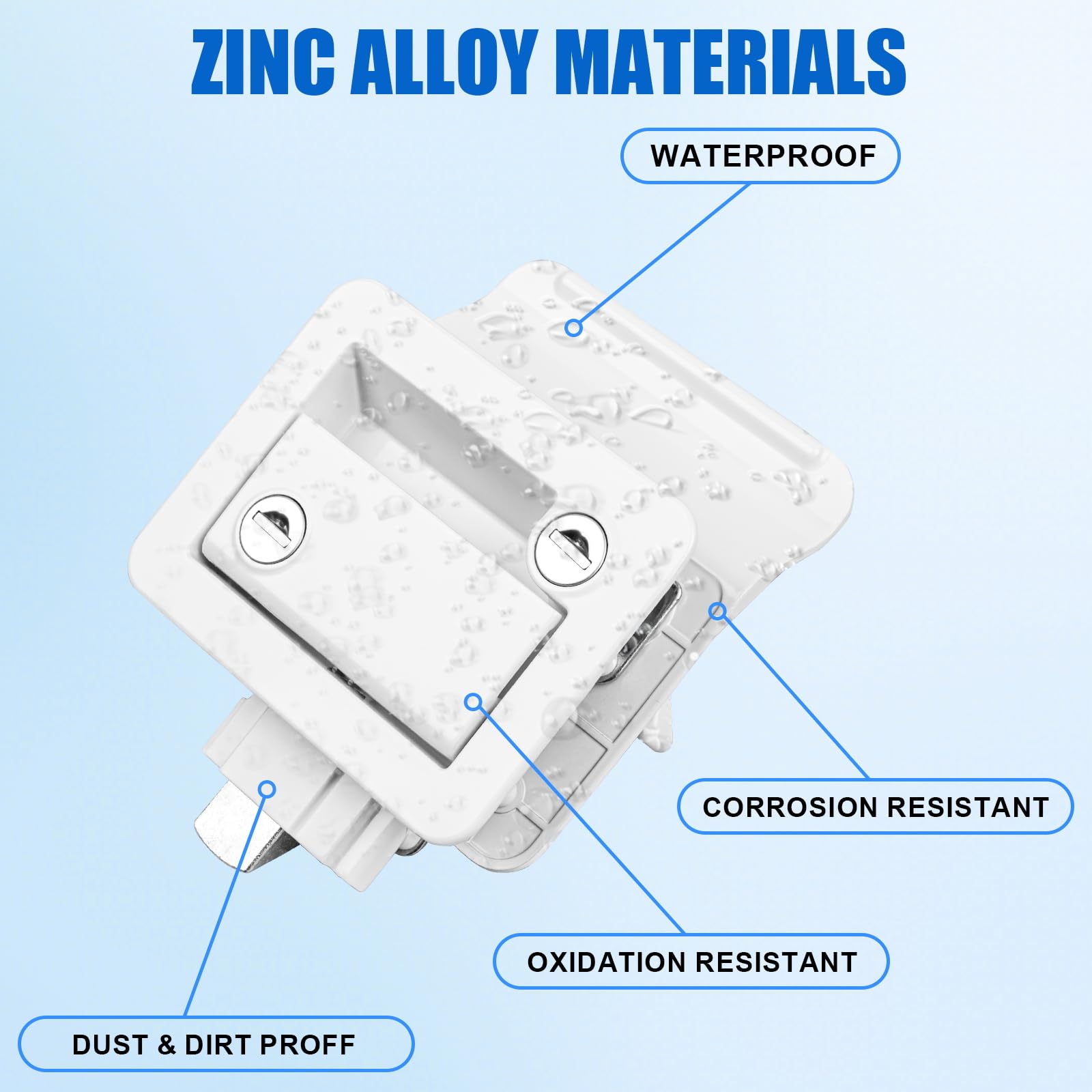 IP67-rated protection helps resist rain, dust, and humidity