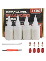 E-SDS tire balance beads 4 oz pack for easy tire balancing.