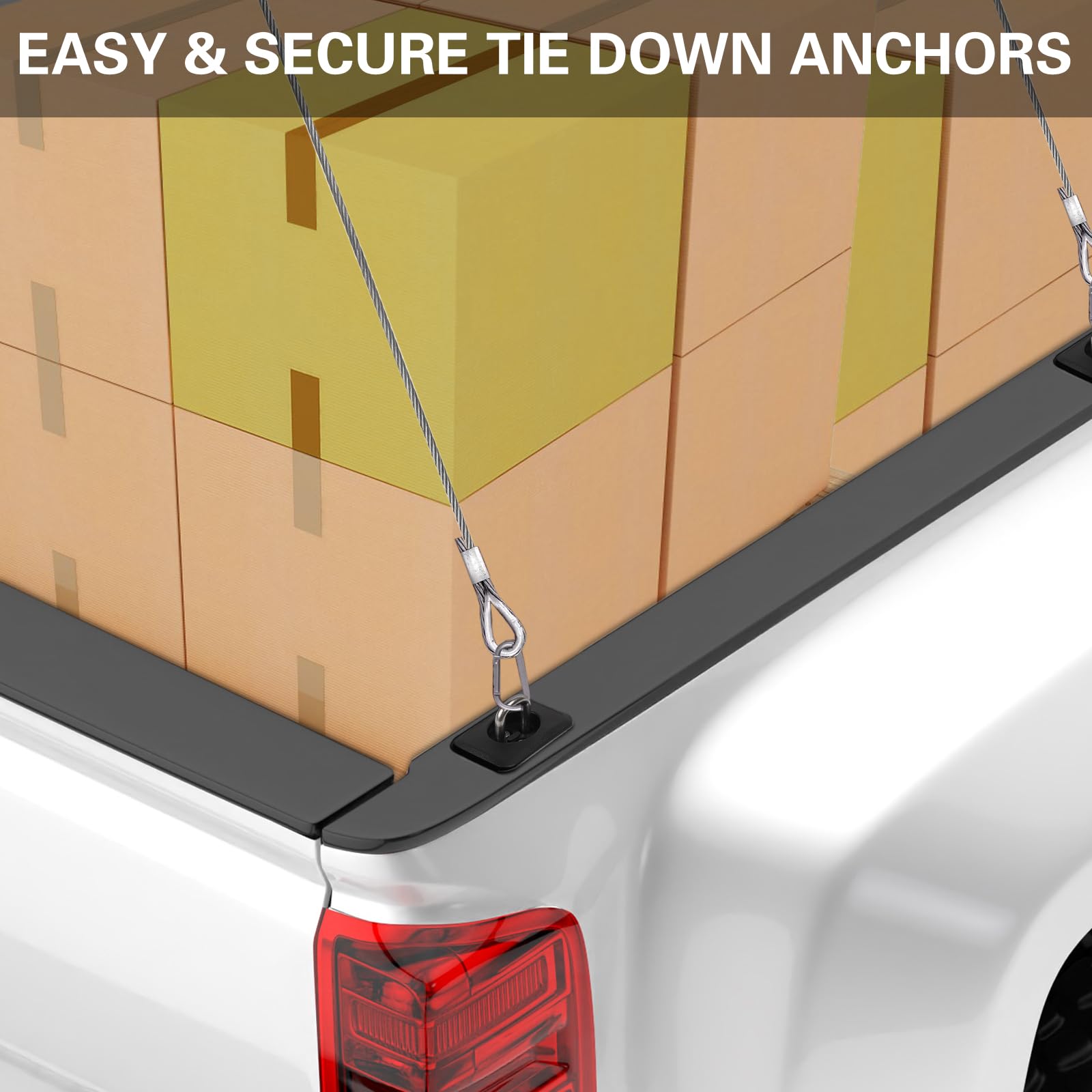 Esevalia easy install no drill upgrade for your truck bed.