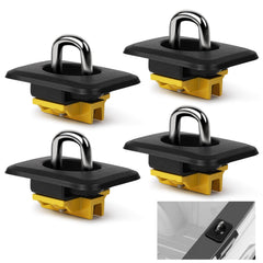 Esevalia retractable tie-down anchors in action for quick securing.