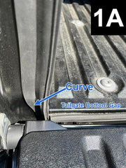 ESI tailgate seal with 3M ST1200 adheres securely to truck surfaces.