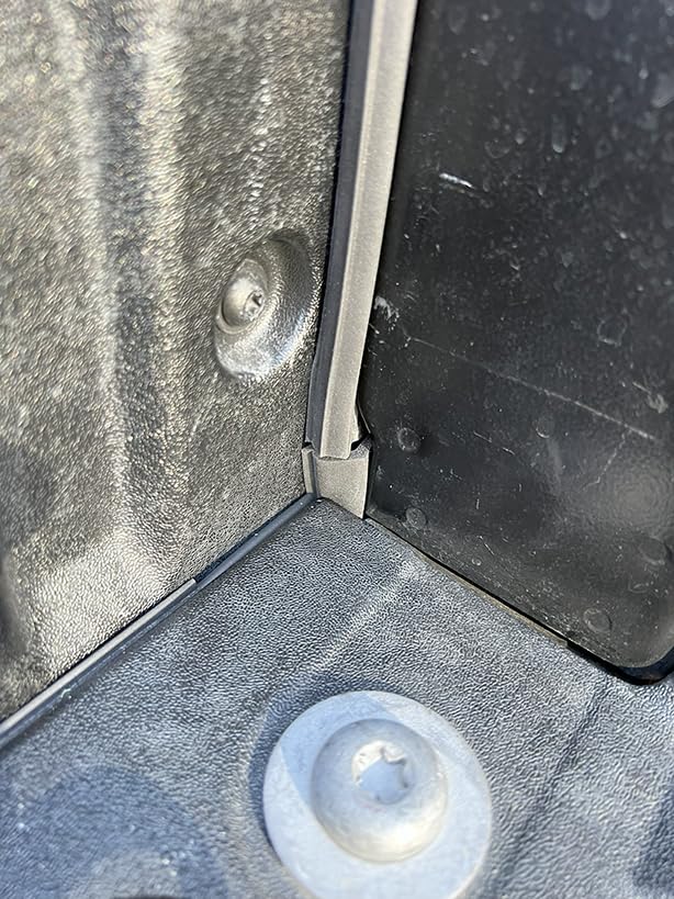 ESI tailgate seal shown in suitable temperature range for adhesion