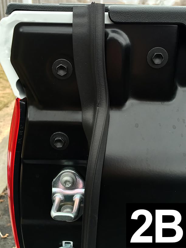 ESI Tailgate Seal fits Toyota Tacoma with compatible tailgate gap