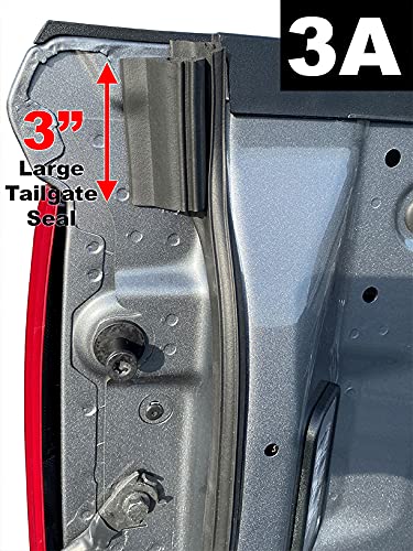 ESI tailgate seal works with many trucks, with vehicle-specific kits available.