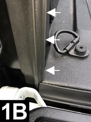 ESI tailgate seal with 3M ST1200 tape adheres to many surface finishes