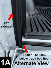 ESI Tailgate Seal EPDM rubber closeup shows durable material for truck beds