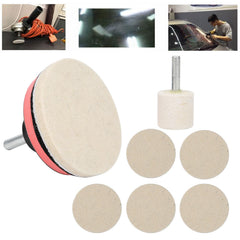 Espusta polishing disk 80mm for even surface finish.