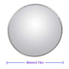 ESreake blind spot mirror with 3M adhesive demonstrates strong attachment.