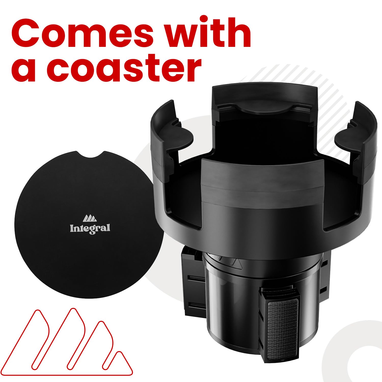 Universal-fit installation in two steps with tool-free setup.