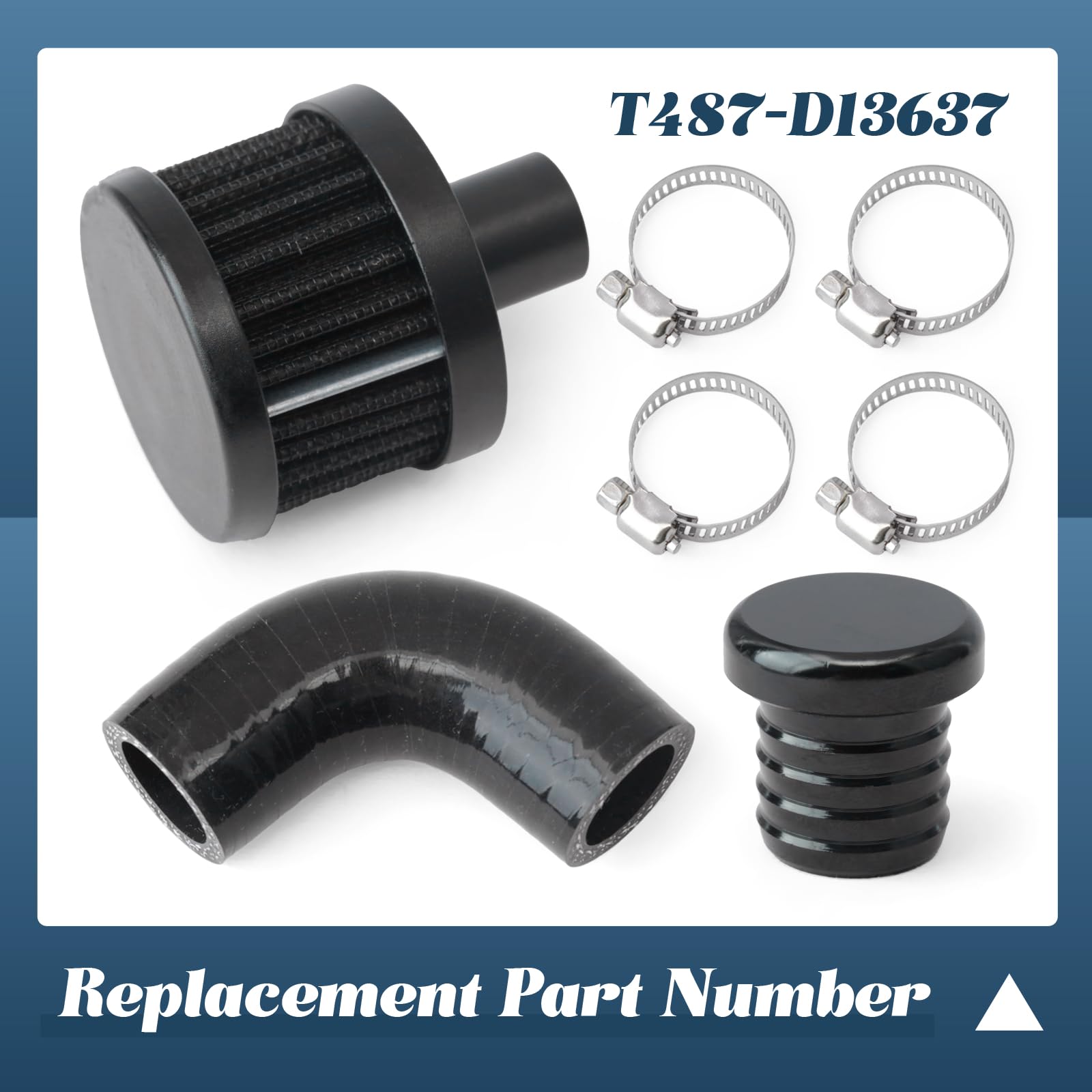 Esttlamer hose bracket included for secure, vibration-resistant installation