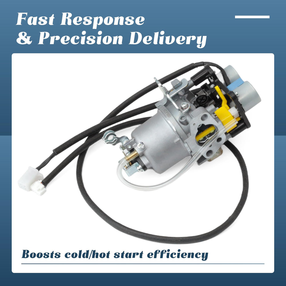Esttlamer Huayi carburetor side profile offers compact design and fit.