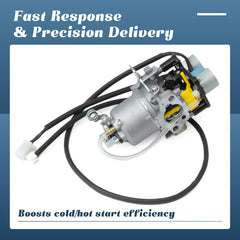 Esttlamer Huayi carburetor side profile offers compact design and fit.