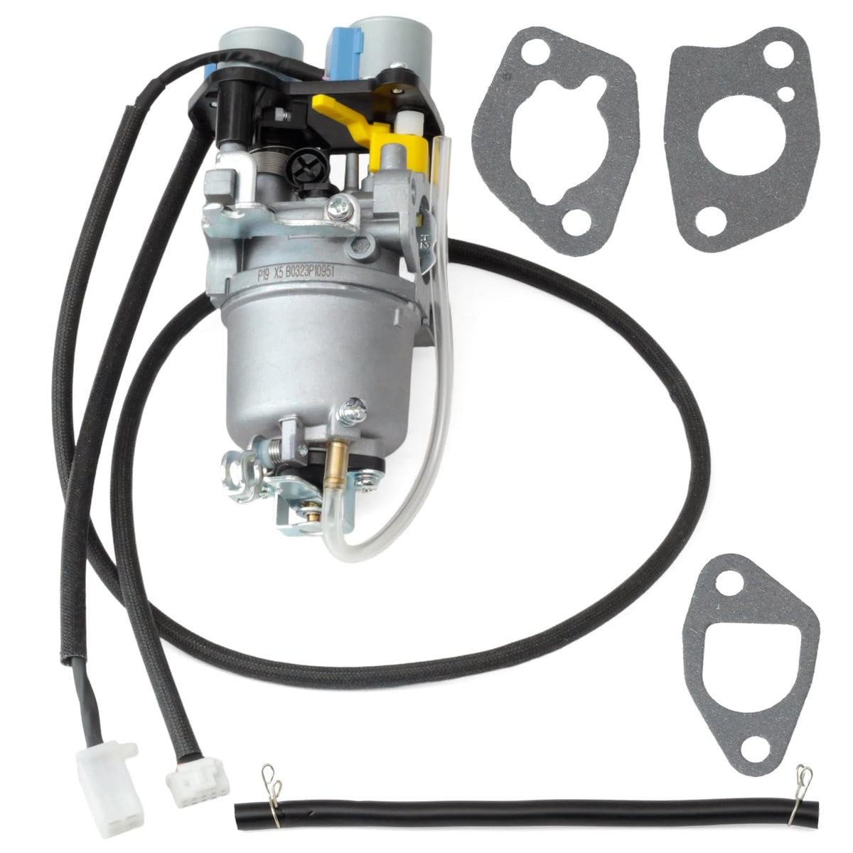 Esttlamer Huayi OEM carburetor front view for Predator 5000W, precise fit.