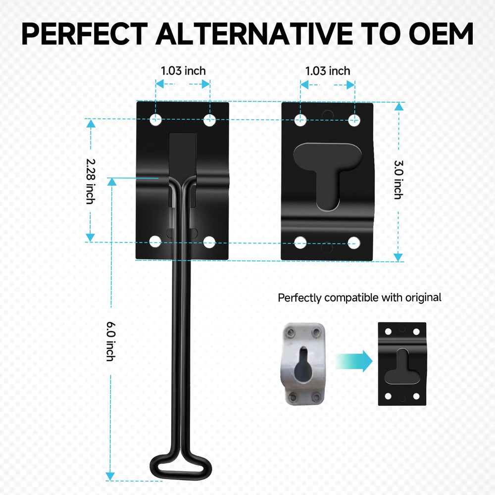 ESUDNT 6 inch arm install kit includes screws for quick setup