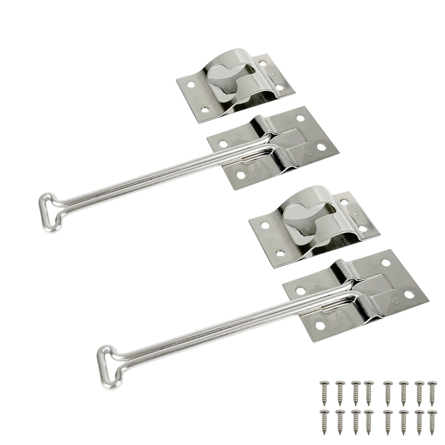 ESUDNT RV door latch 6-inch T-style provides secure open-door support.