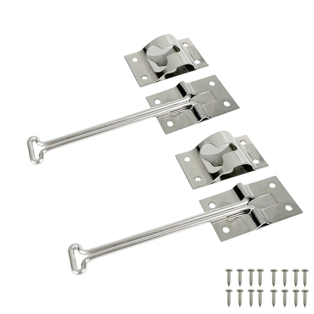 ESUDNT RV door latch 6-inch T-style provides secure open-door support.