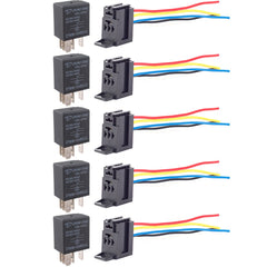 ESUPPORT car relay 12V 30A in compact package for automotive use.