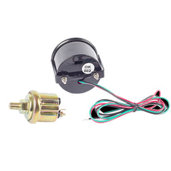 ESUPPORT oil pressure gauge with NPT 1/8 thread fits common installations