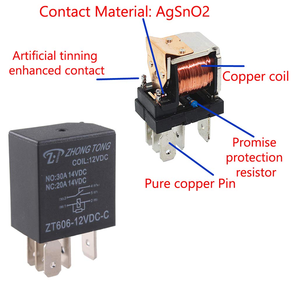 ESUPPORT wiring harness with 5 wires supports complex automotive circuits.