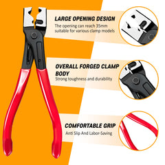 ETCYAOXIN curved-design pliers ease disconnecting inline sensors